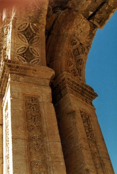 Vorschaubild Palmyra, Hadriansbogen (Detail)